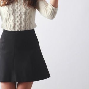 J crew factory flared skirt